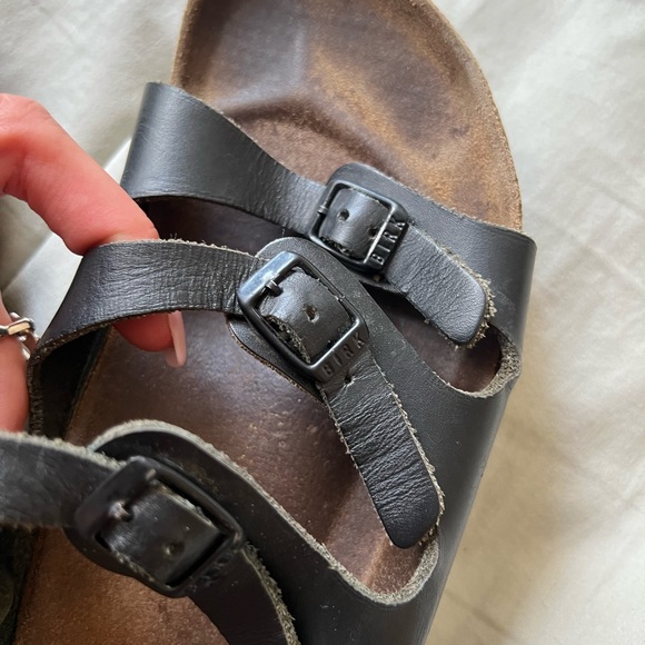 3 Strap Leather Birkenstocks - Picture 6 of 6
